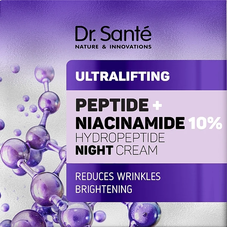 Crema Notte Attiva per il Viso "Peptide + Niacinamide"