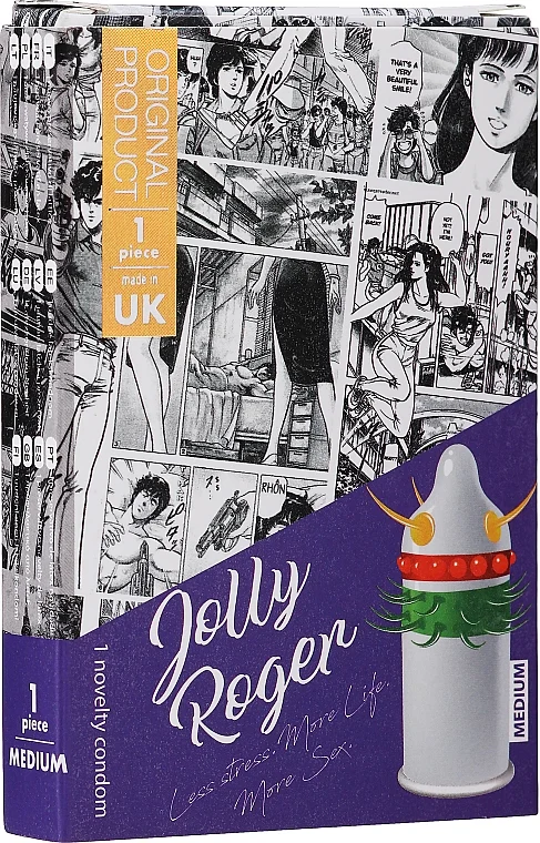 Preservativo stimolante "Jolly Roger"