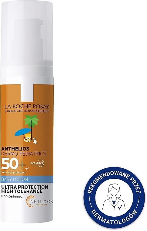 Latte solare SPF50 + per la pelle sensibile dei neonati