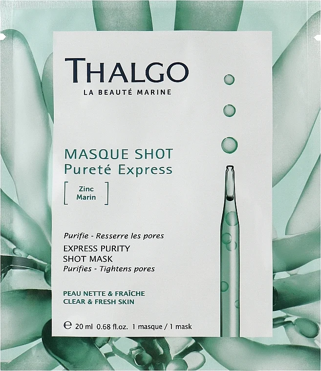 Maschera viso rinfrescante in cotone
