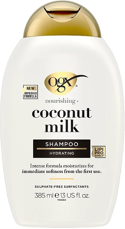 Shampoo rigenerante con latte di cocco