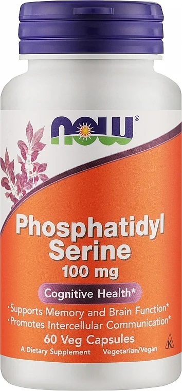 Fosfatidilserina, 100 mg