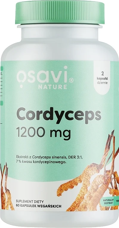Capsule di Cordyceps 1200 mg