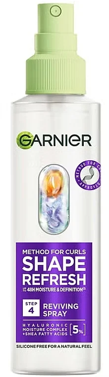 Spray idratante per capelli ricci