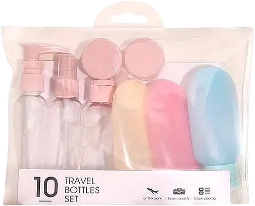 Set contenitori da viaggio 10 in 1