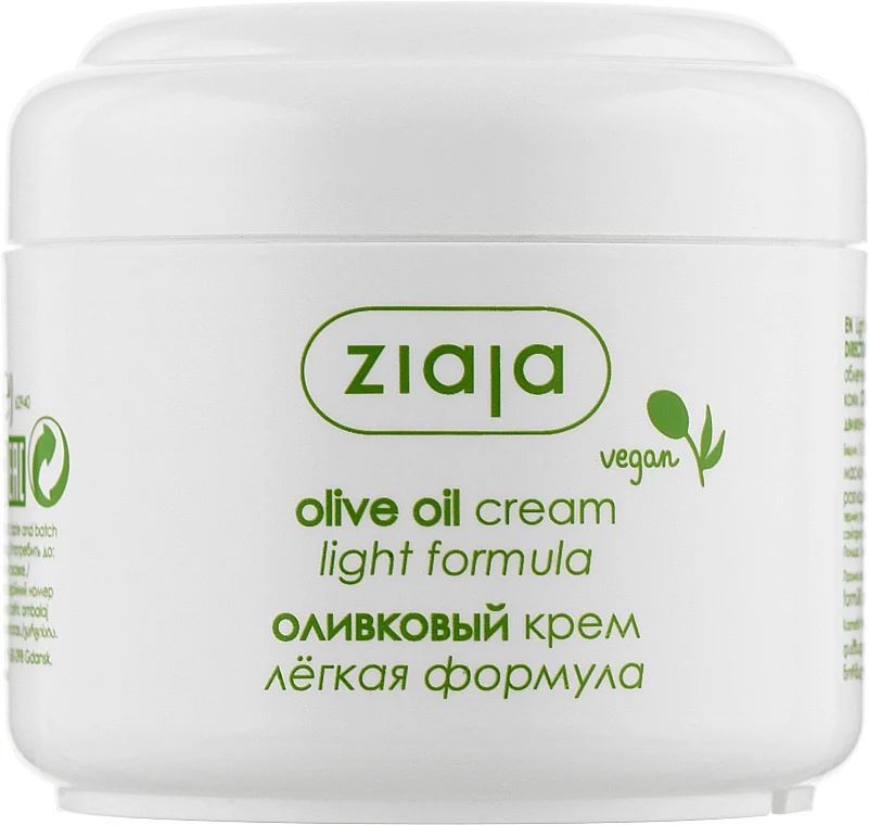 Crema viso e corpo formula leggera "Oliva Naturale"