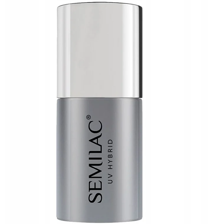 Top coat per smalto ibrido, con scaglie