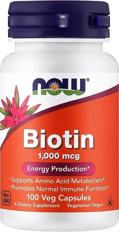 Integratore alimentare "Biotina", 1000 mcg