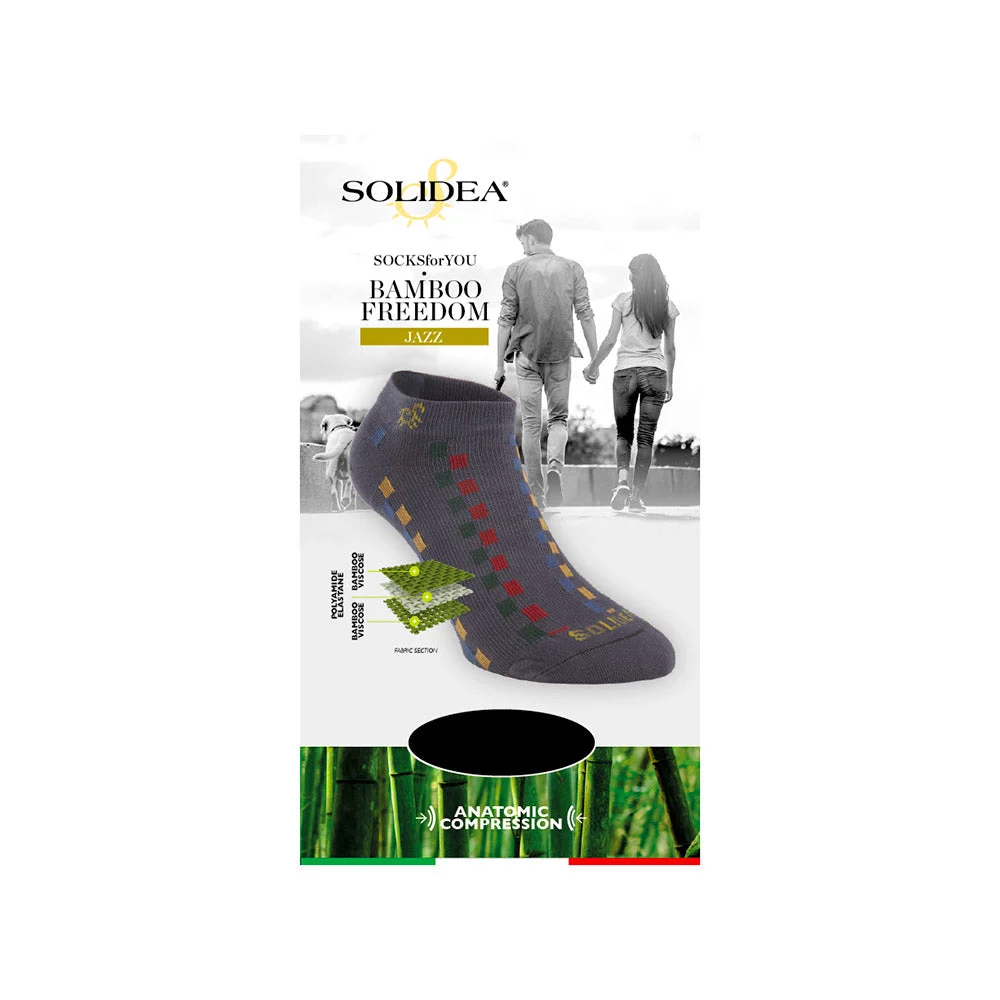 Solidea Socks for you Bamboo Freedom Jazz Calzini Tessuto Traspirante 3L Bordeaux