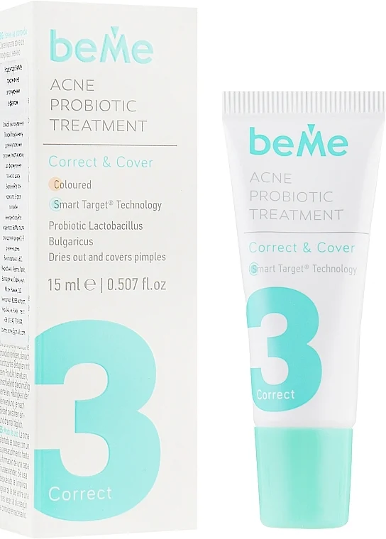 Crema-correttore colorante antiacne 3