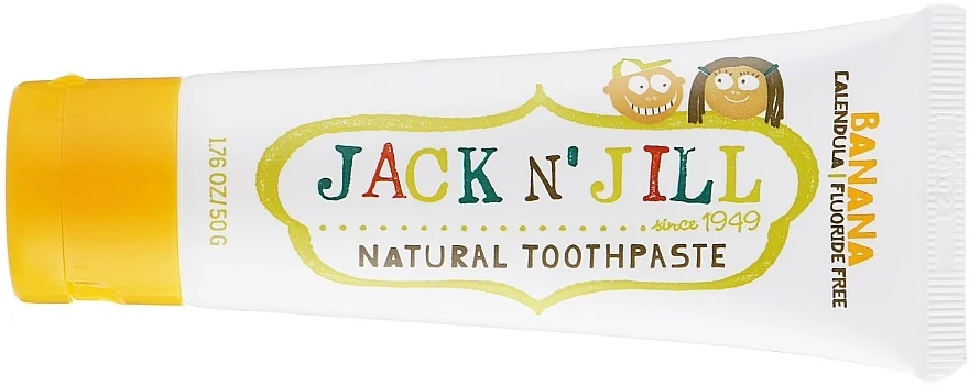 Dentifricio per bambini, con calendula, con sapore di banana