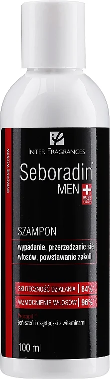 Shampoo anticaduta capelli, uomo