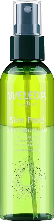 Olio secco ultraleggero per viso e corpo