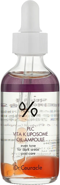 Siero con liposomi e vitamina K