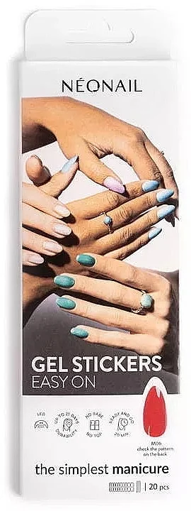 Kit smalto semipermanente in sticker per manicure