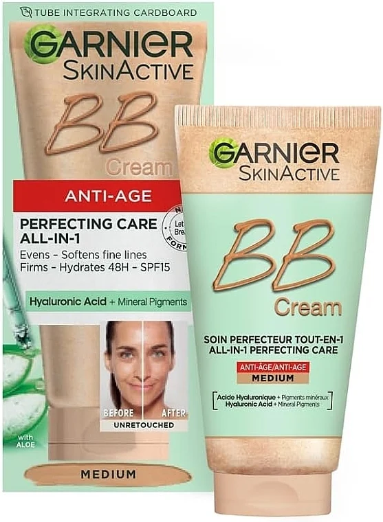 Garnier Skin Naturals Bb Cream Anti Aging SPF 15