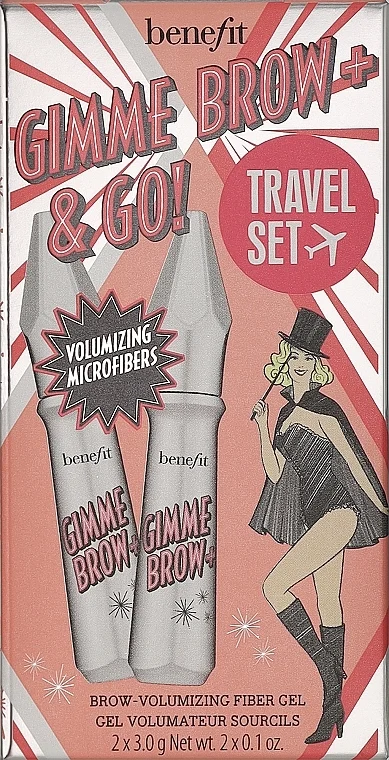 Benefit Gimme Brow & Go Set (mascara/3gx2)