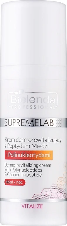 Crema dermorevitalizzante con peptidi e polinucleotidi