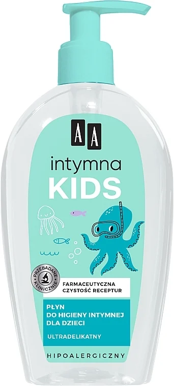 Gel per l'igiene intima, bambini