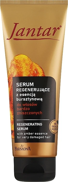 Siero capelli rivitalizzante con essenza d'ambra