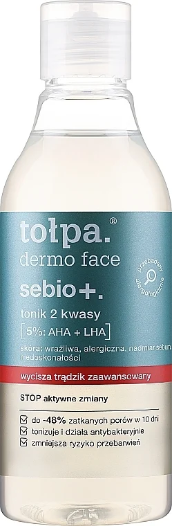 Tonico viso con acidi