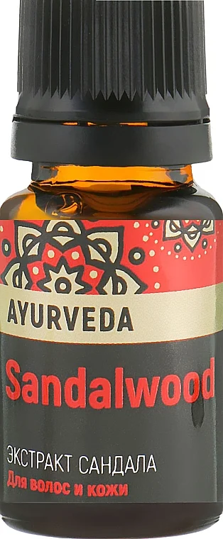 Estratto di sandalo per capelli e pelle