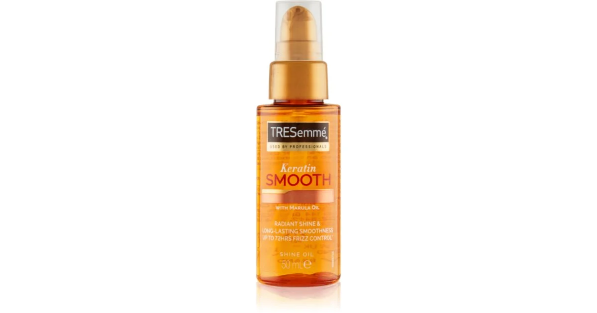 TRESemmé Keratin Smooth olio lisciante per capelli brillanti e morbidi 50 ml