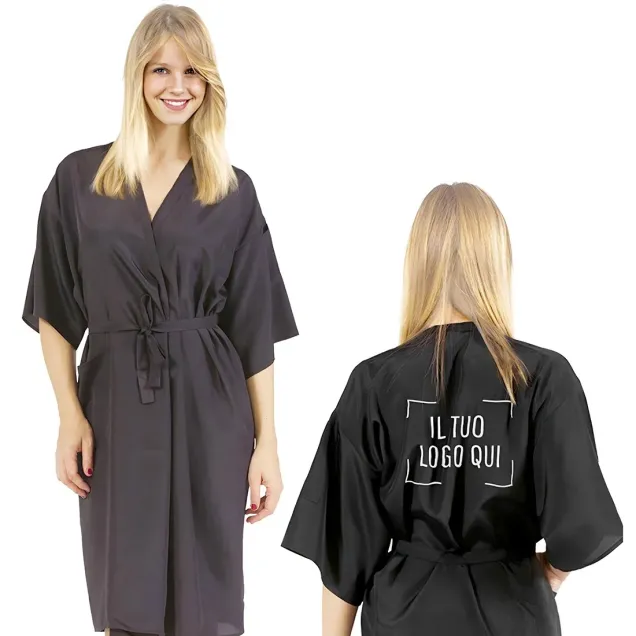 Kimono per Parrucchiere con Personalizzazione in Omaggio (Il Tuo Logo)