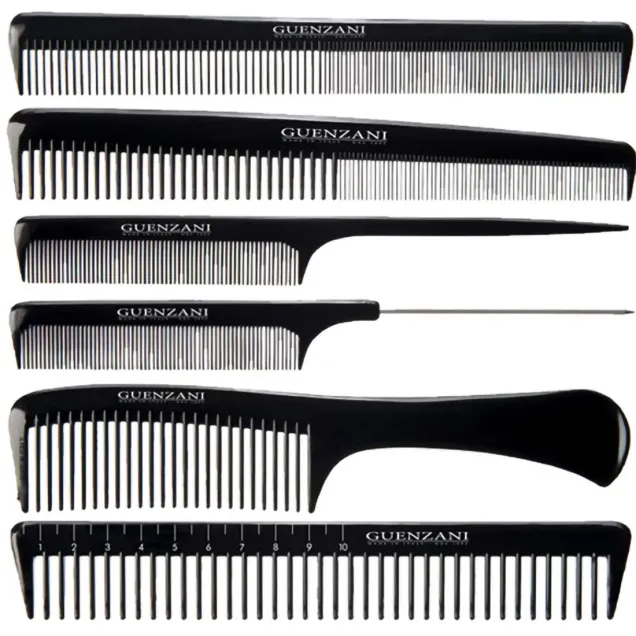 Kit 6 Pettini Capelli Guenzani