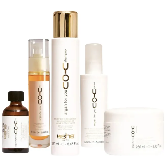 Kit Capelli Idratante Olio di Argan 5 Pz. For You Extension She