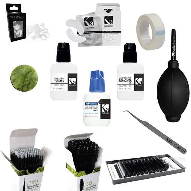 Kit Extension Ciglia Completo Kalentin
