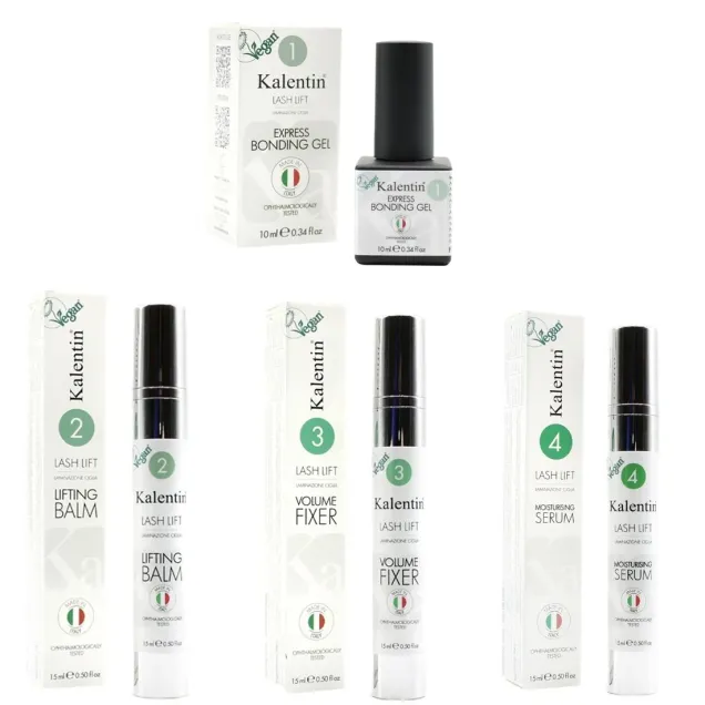 Kit Laminazione Ciglia 4 Fasi Professionale Kalentin TOP SELLER