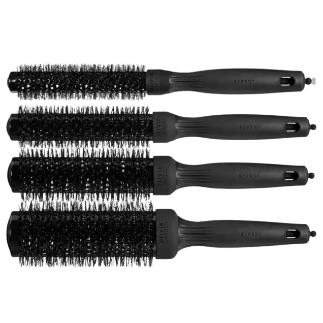 Kit Spazzole Capelli Termiche in Ceramica Ionica con Cilindro XL