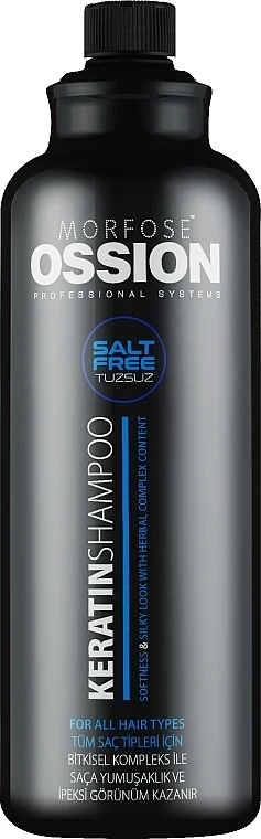Shampoo uomo per tutti i tipi di capelli