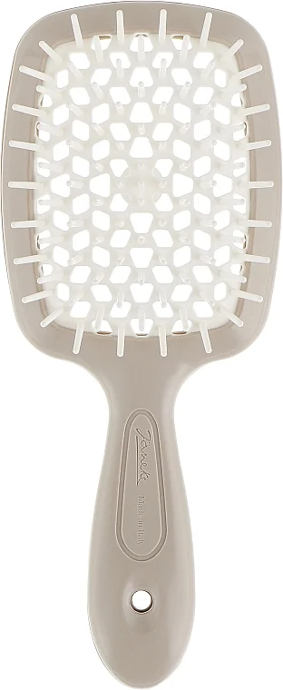 Spazzola capelli, grigio e bianco