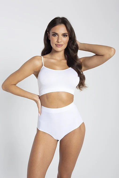 Mutande donna senza cuciture "Brigitte Comfort 01", white