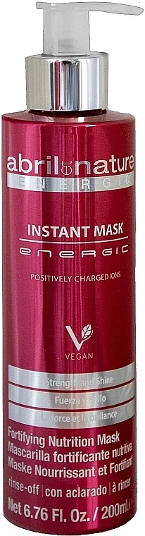 Maschera capelli energetica