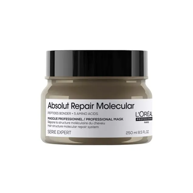 l'Oreal Maschera Absolut Repair Molecular per Capelli Danneggiati 250 ml