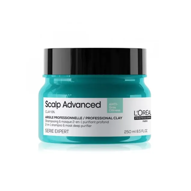 L'Oreal Maschera e Shampooo 2-1 Scalp Advanced 250 ml