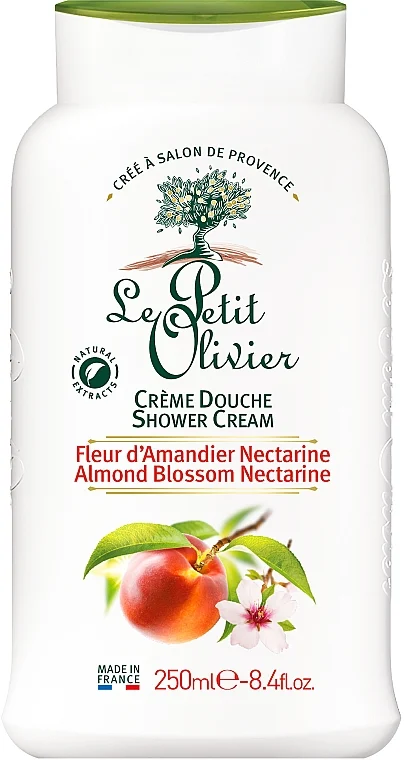 Crema doccia "Fiori di mandorla e nettarina"