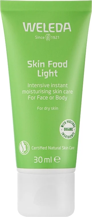 Crema nutriente universale leggera per viso e corpo