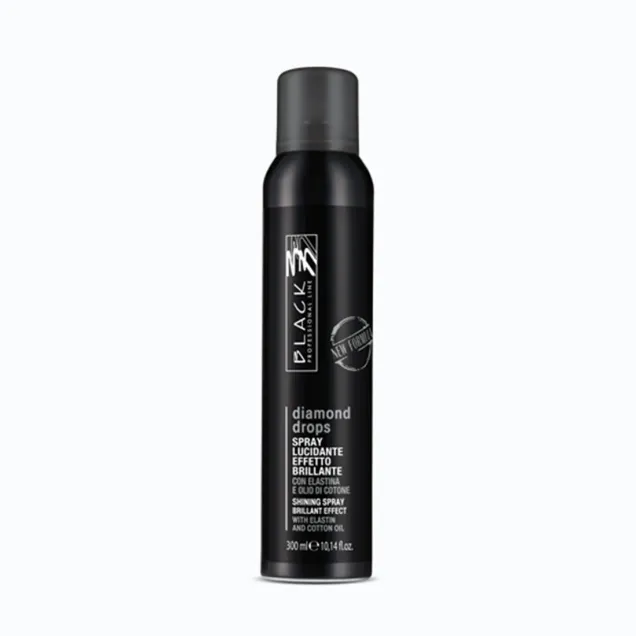 Spray Lucidante Effetto Brillante 300 ml Black Professional