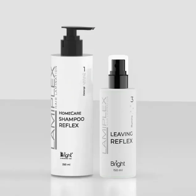 Laminazione Capelli Kit di Mantenimento per Casa Lamiplex Bright