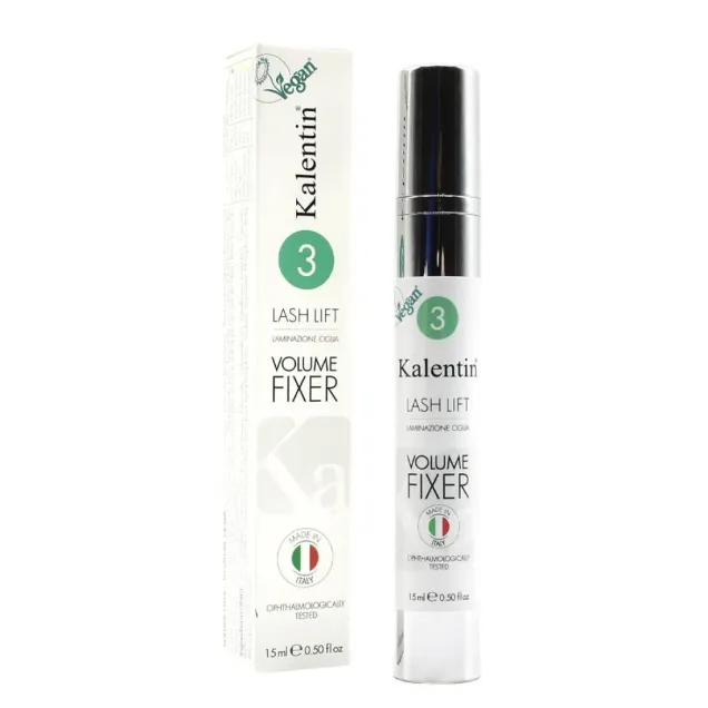 Laminazione Ciglia Fissante Volume Fixer 3° Fase Kalentin 15 ml