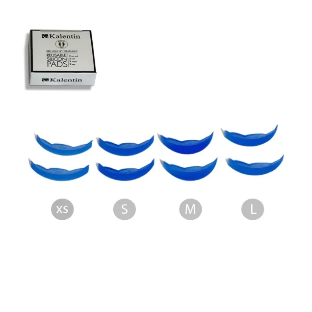 Laminazione Ciglia Pads in Silicone di 4 Misure Riutilizzabili Kalentin