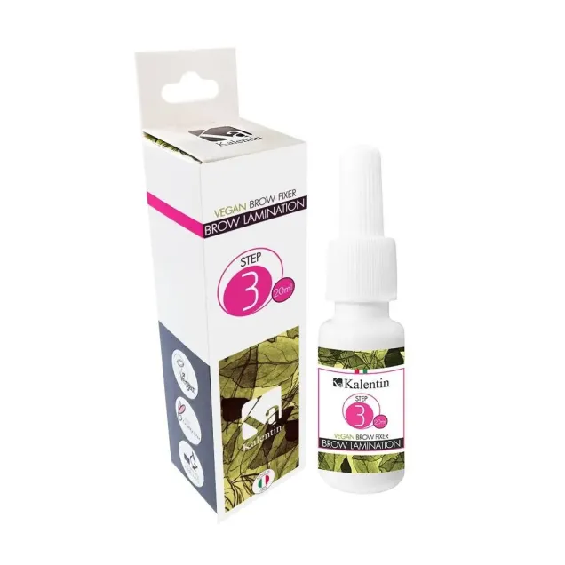 Laminazione Sopracciglia Fissante Brow Fixer 3° Fase Kalentin 20 ml