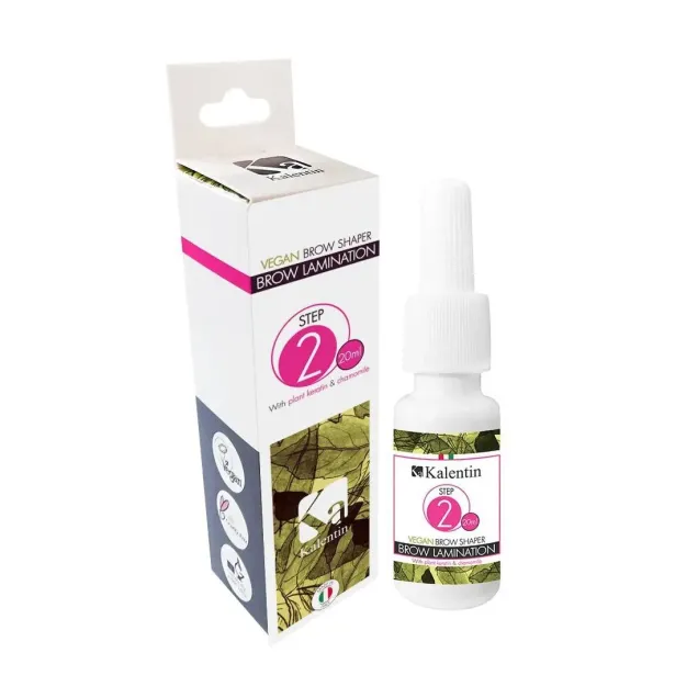 Laminazione Sopracciglia Professionale Brow 2° Fase Kalentin 20 ml