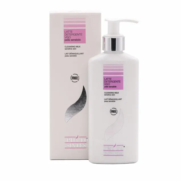 Latte Detergente Viso per Pelli Sensibili Professionale Phyto Sintesi 200 ml