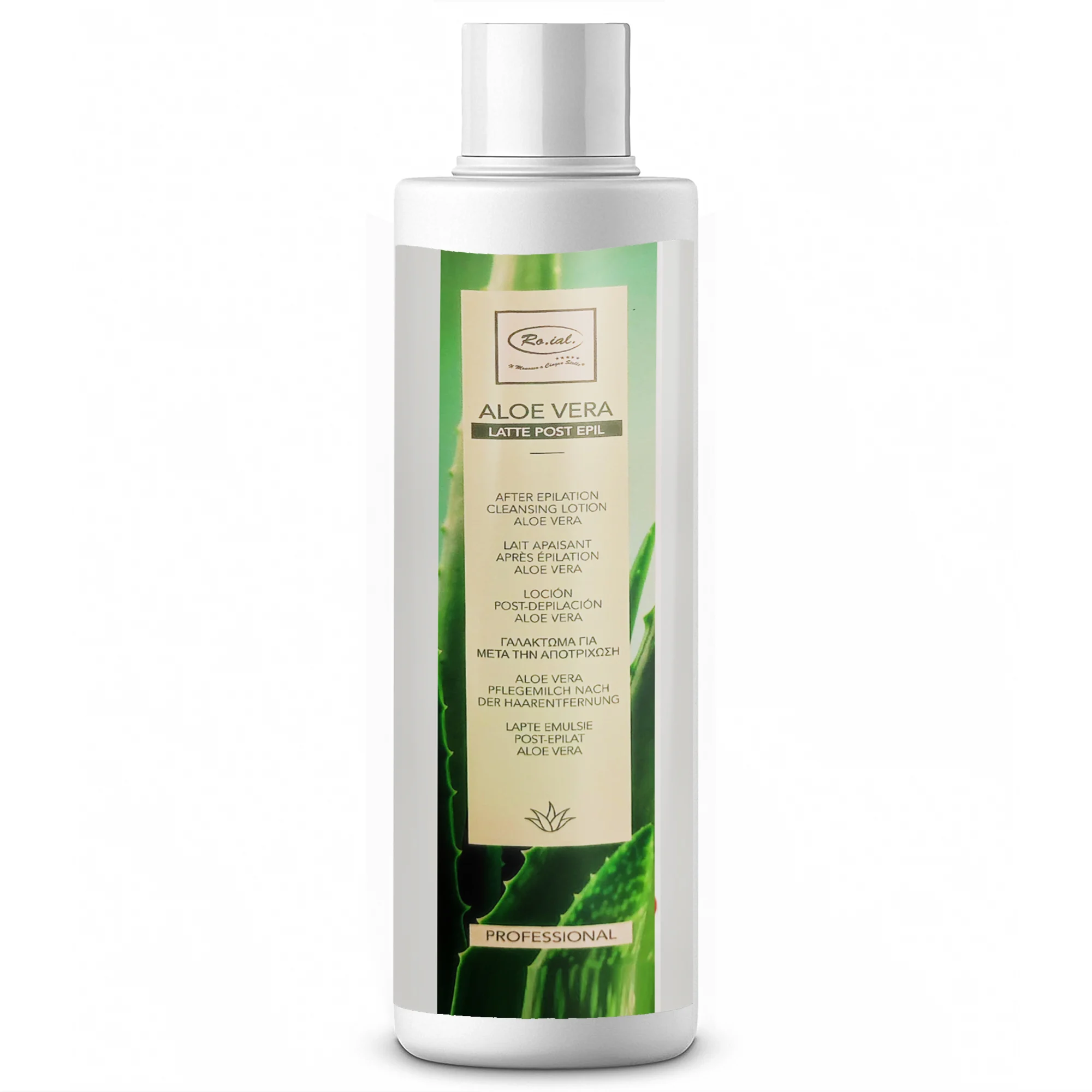 Latte post depilazione Aloe Vera 500 ml Roial – Lenitivo ed emolliente