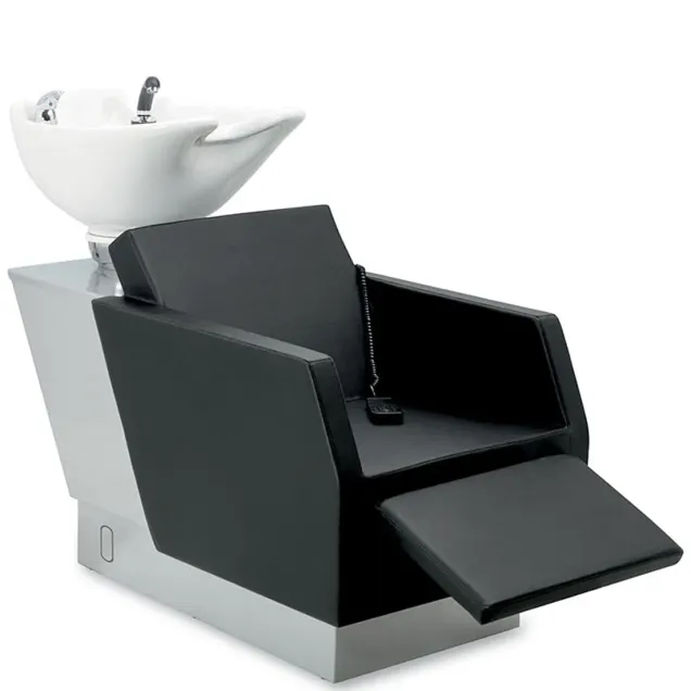 Lavatesta Parrucchiere e Barbiere Professionale con Alzagambe Elettrico Evolo Relax